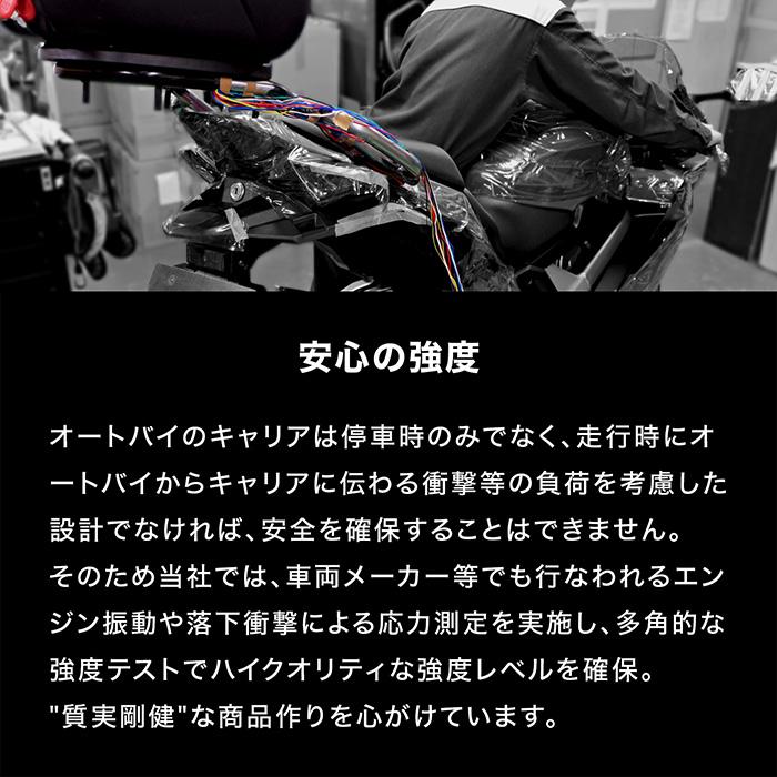 ENDURANCE（エンデュランス）CT125 ハンターカブ JA55 JA65 リア ロング キャリア    バイク