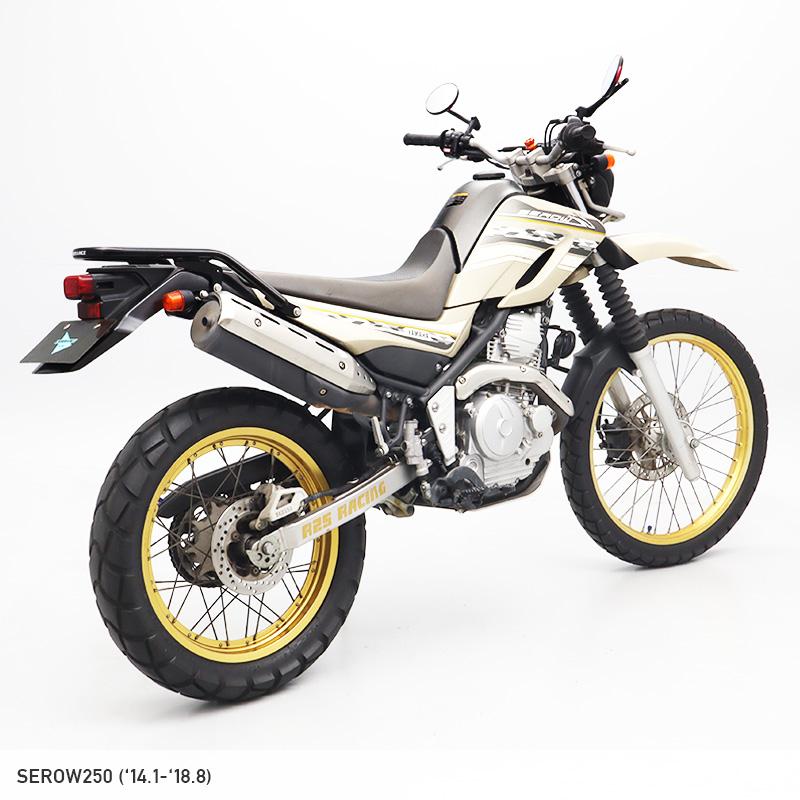 ENDURANCE（エンデュランス）SEROW250 DG31J DG17J リアキャリア ブラック バイク_6