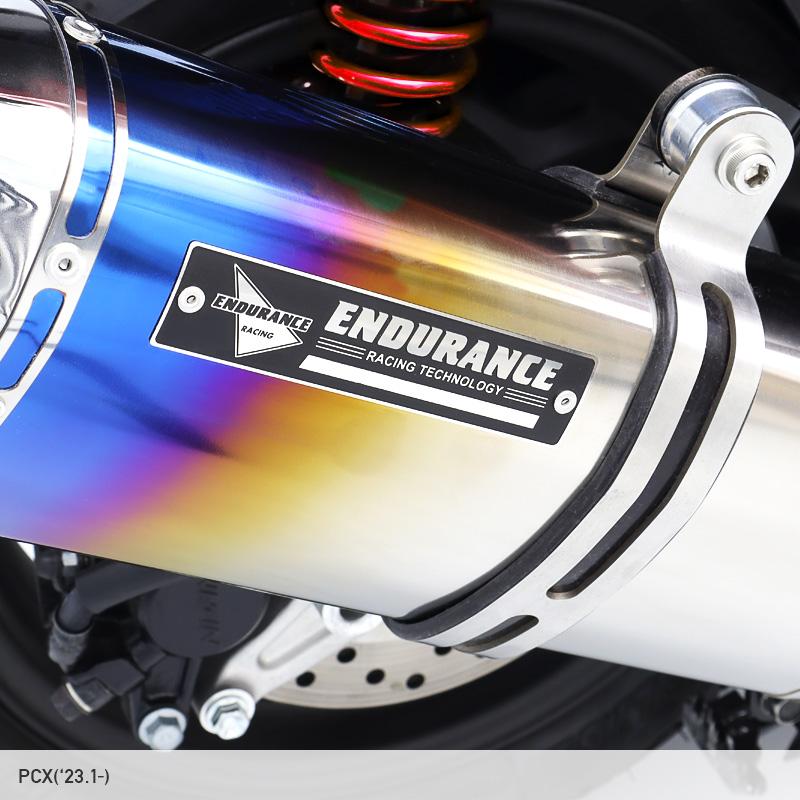 JK05 PCX エンデュランスチタンマフラー PCX JK05 hi-POWER SPORTS マフラー TYPE R ステンレス