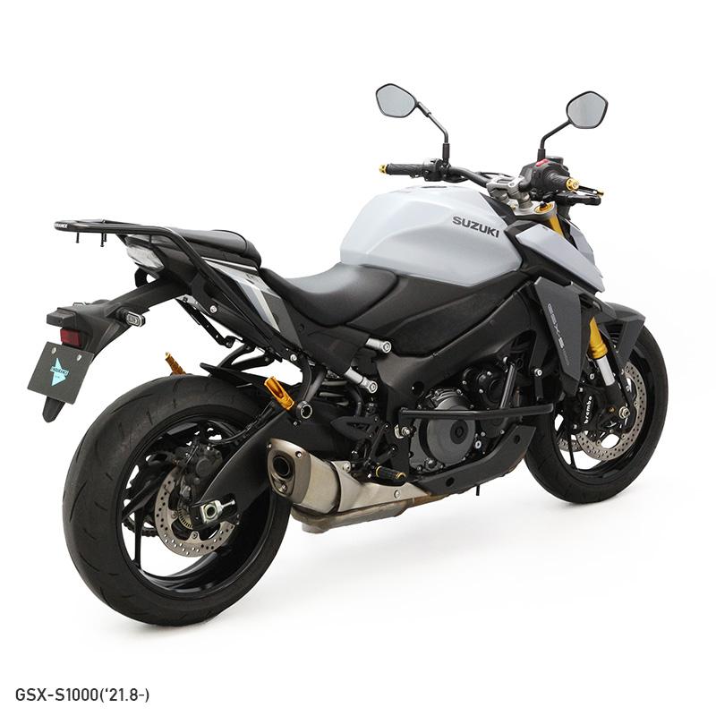 ENDURANCE GSX-S1000バイク用キャリア ブラック ENDURANCE（エンデュランス） GSX-S1000 EK1AA リアキャリア バイク