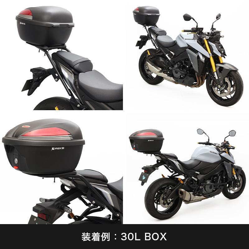 ENDURANCE GSX-S1000バイク用キャリア ブラック ENDURANCE（エンデュランス） GSX-S1000 EK1AA リアキャリア バイク
