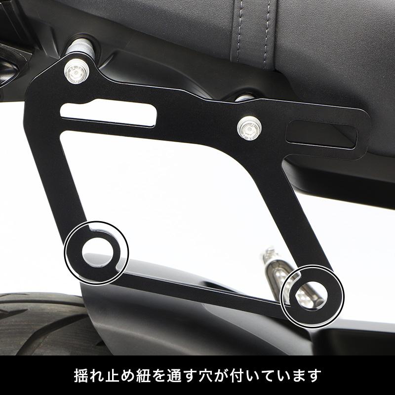 グロム jc92の純正リアキャリアとサドルバックサポート✖️2個