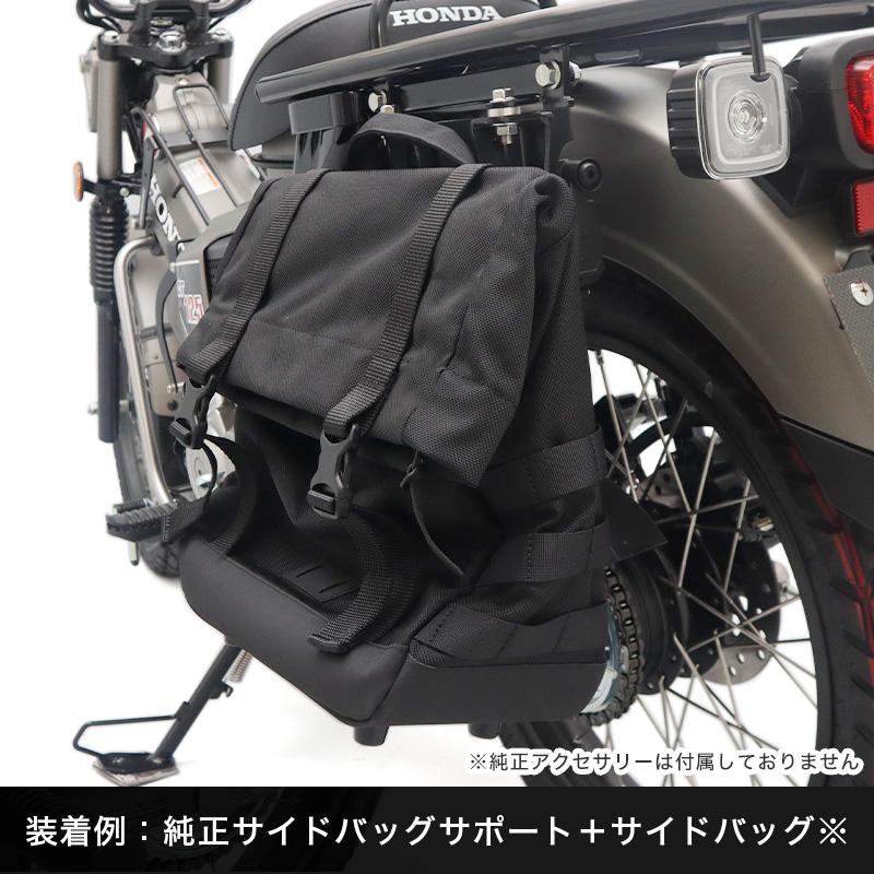ENDURANCE バイク ロングキャリア ブラック ハンターカブ Amazon | エンデュランス バイク リアロングキャリア用