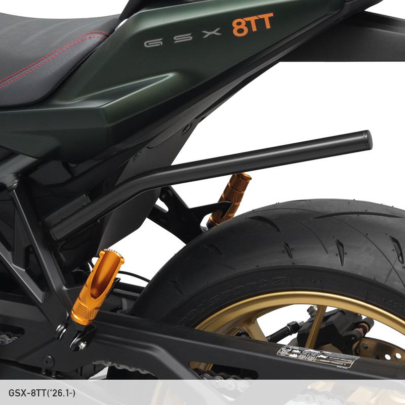 GSX-8S EM1AA GSX-8R EM1AA サイドバッグサポート (左側用) バイクの画像