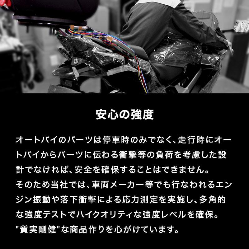 X350 X30 サイドバッグサポートセット(左右セット) バイク_10