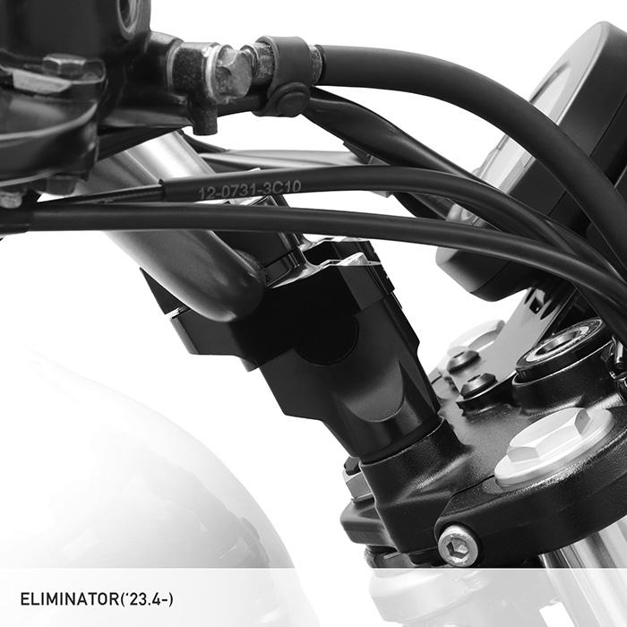 ELIMINATOR EL400A ハンドルアップ スペーサー セット バイクの画像