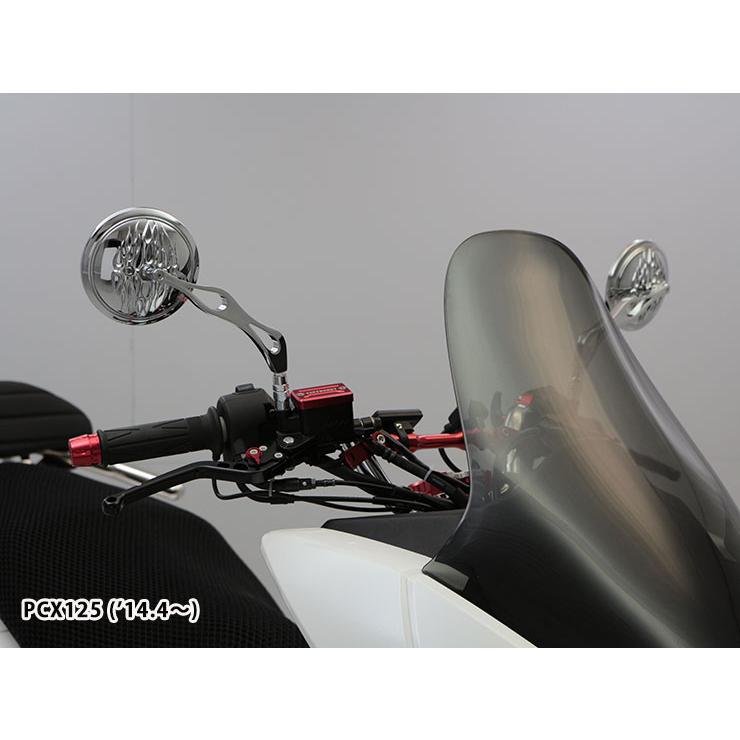 ENDURANCE エンデュランス　ラジカルミラー　サークル ラジカルミラー サークル (ブラック/レッド) | エンデュランス