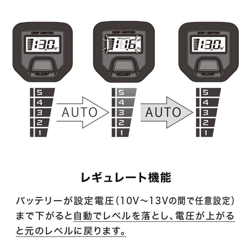 Endurance スーパーカブ110 17 11 グリップヒーターセット Hgスリム ホットグリップ 電圧計付 5段階調整 Jjk530g3 エンデュランスyahoo 店 通販 Yahoo ショッピング