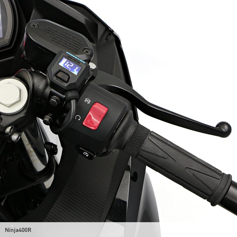 赤い彗星 グリップヒーター HG120M クロスカブ取付KIT付き 赤い