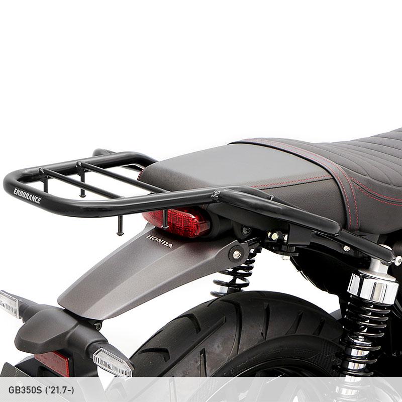ＧＢ３５０　リアキャリア　メッキ　/メッキ タンデムグリップ GB350 NC59 タンデムグリップ付きリアキャリア | エンデュランス