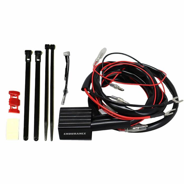 ENDURANCE（エンデュランス） 汎用 アクセサリー電源接続キット + サブ