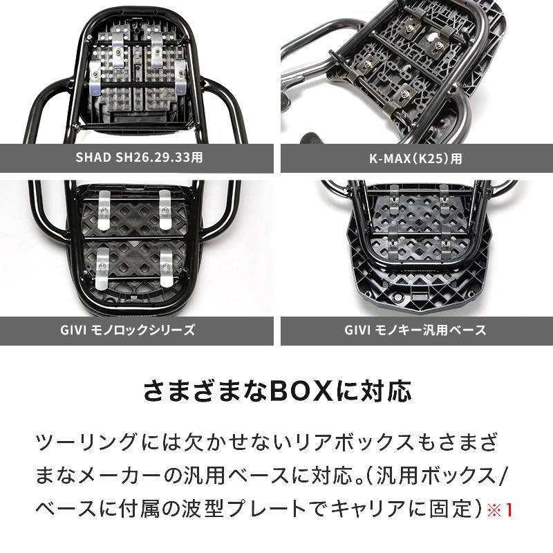 ENDURANCE（エンデュランス） GSX-S1000 EK1AA リアキャリア＋リア