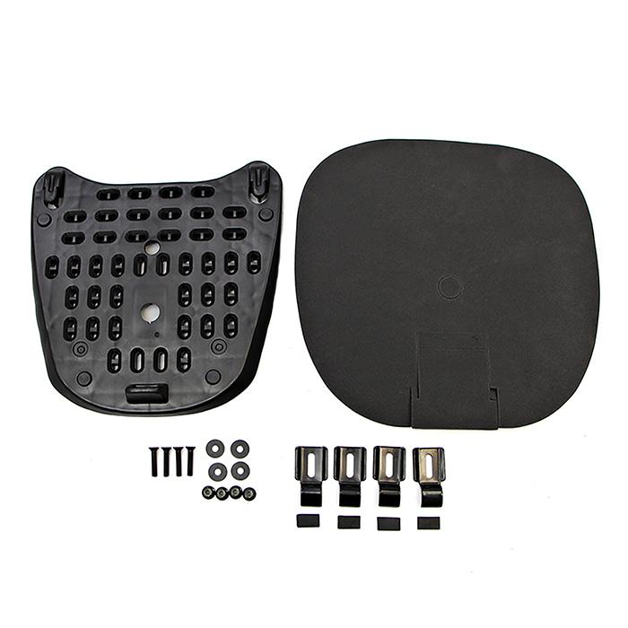 ENDURANCE（エンデュランス）レブル1100T/DCT SC83 取り付けアタッチメント付きリアキャリア+リアボックスセット 30L ブラック バイク_14