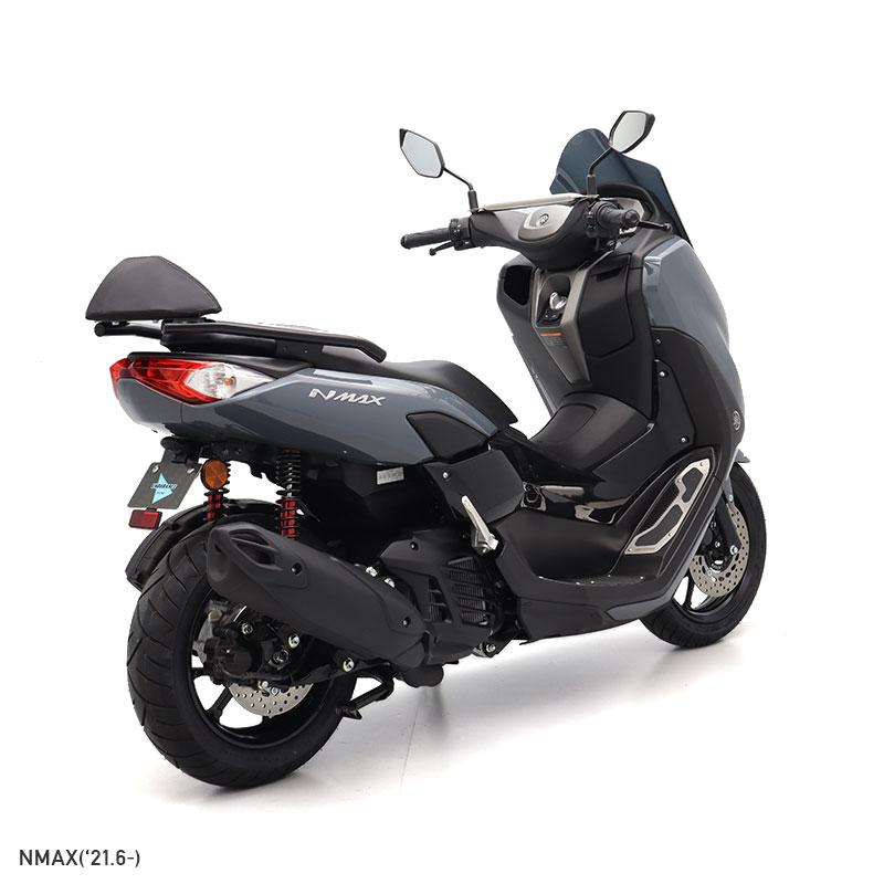 ENDURANCE（バイク） NMAX SEG6J NMAX155 SG66J バックレスト(ブラック 