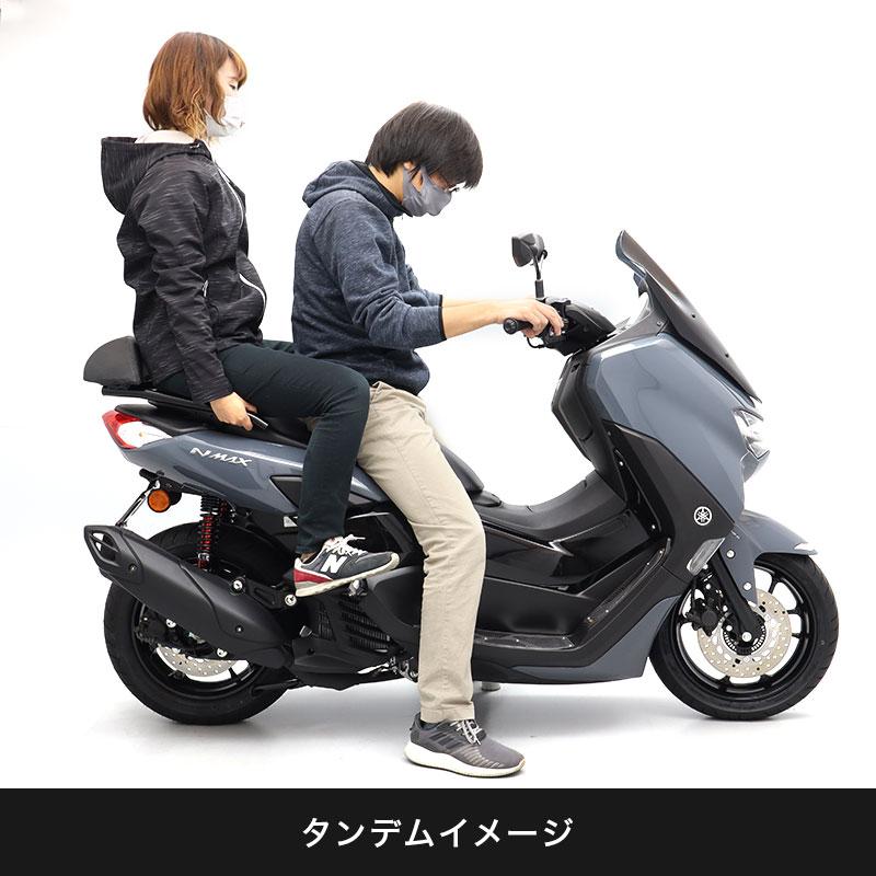 ENDURANCE（バイク） NMAX SEG6J NMAX155 SG66J バックレスト(ブラック 