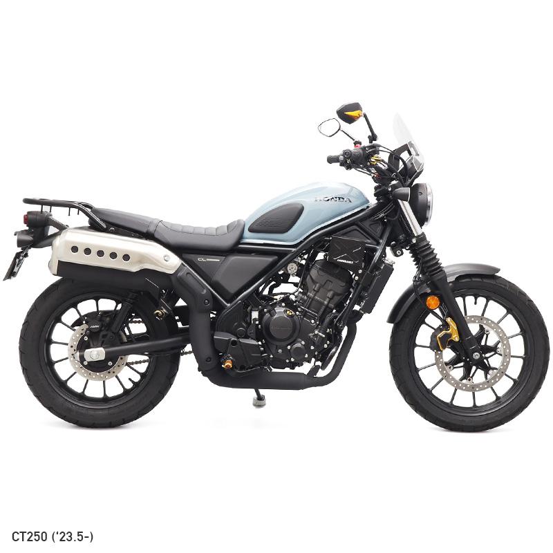 CL250 MC57 CL500 PC68 Frキャリア対応メーターバイザーセット(クリア)＋取り付けキット バイク_3
