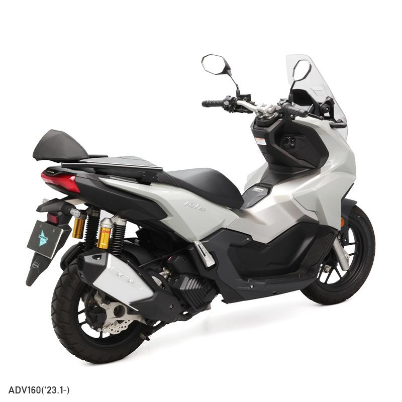 ADV160 KF54 バックレスト(ブラック)＋グラブバーセット バイク