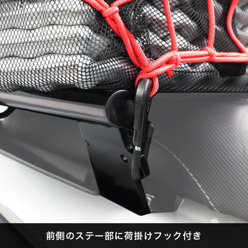 ADV160 KF54 バックレスト(ブラック)＋グラブバーセット バイク