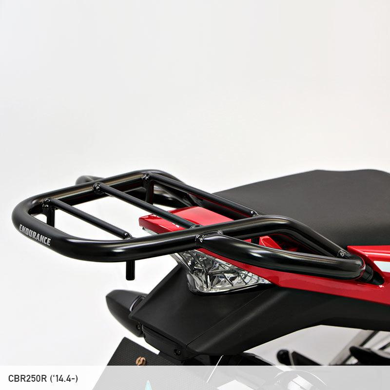Endurance Cbr250r Cbr125r Cb250f タンデムグリップ付きリアキャリア リアボックスセット 30l ブラック Yeb800kyje30 エンデュランスyahoo 店 通販 Yahoo ショッピング