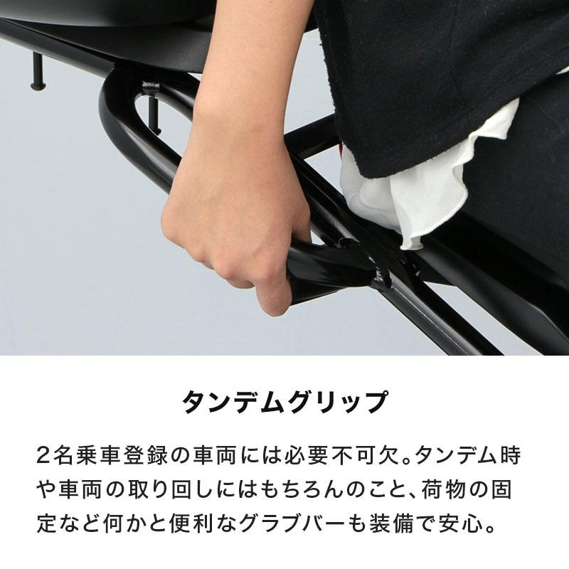 ENDURANCE（エンデュランス） CB1000R ('18.4〜'21.3) SC80 タンデムグリップ付き リア キャリア＋リアボックスセット50L ブラック バイク_12