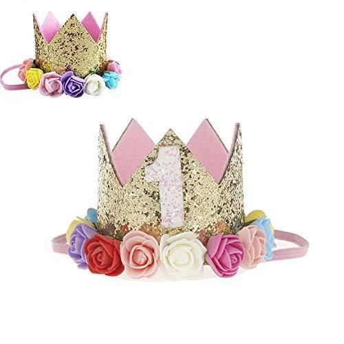 爆買い 仮装 変装 Lucky Fun Lucky Fun バースデーパーティー ハット 1歳 誕生日 帽子 ベビー 赤ちゃん 王冠 お祝いグッズ 飾り 男の子 女の子 Www Threeriversofs Com