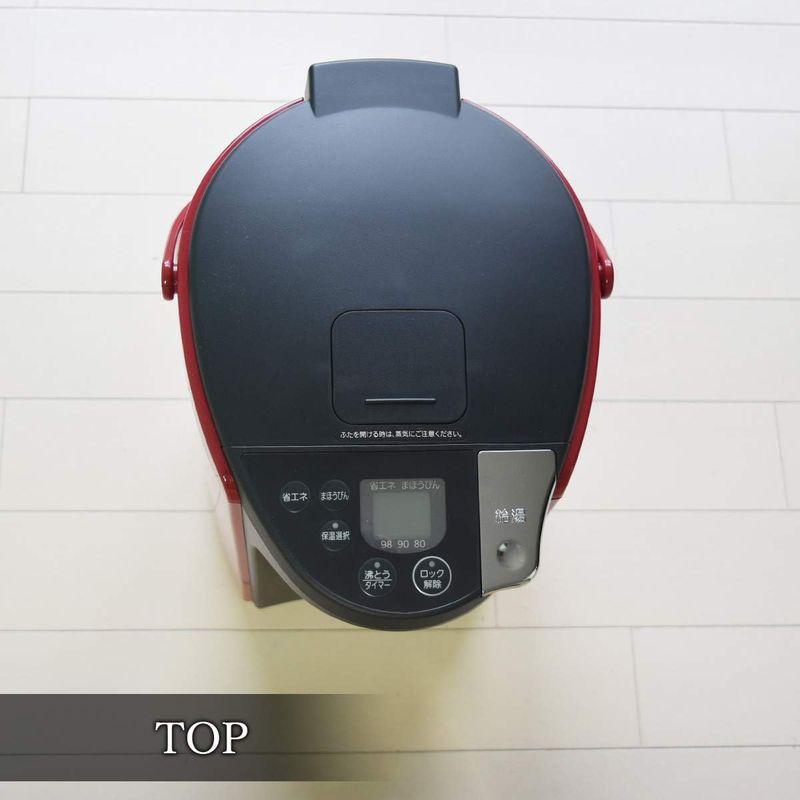 タイガー魔法瓶(TIGER) 電気ポット 蒸気レスVE電気 まほうびん とく子さん 2.2L レッド PIP-A220-R TIGER 電気ポット 蒸気レスVE電気 まほうびん とく子さん 2L レッド PIP A220