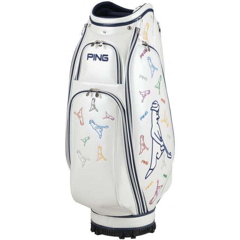 【新品未開封】 ピン(PING) ゴルフ キャディバッグ CB-C221 Mr.PING 9.5型 36239-01 9 ホワイト 【PET7721283163】(28135円)