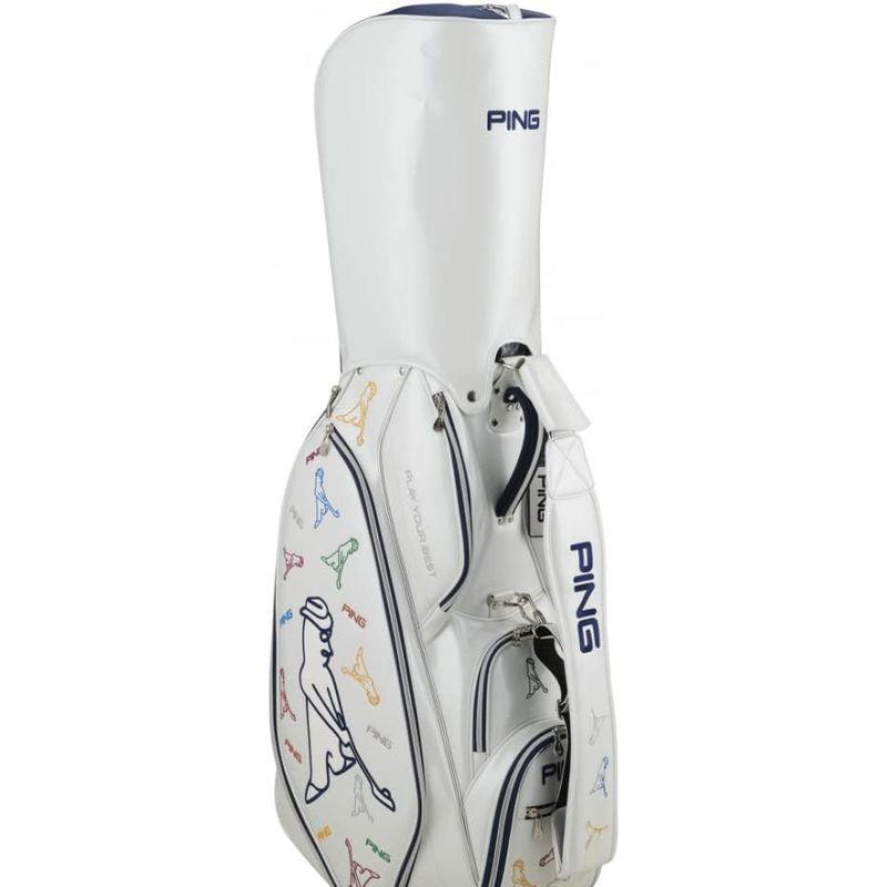 【新品未開封】 ピン(PING) ゴルフ キャディバッグ CB-C221 Mr.PING 9.5型 36239-01 9 ホワイト 【PET7721283163】(28135円)