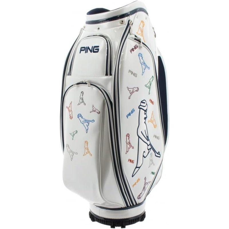 【新品未開封】 ピン(PING) ゴルフ キャディバッグ CB-C221 Mr.PING 9.5型 36239-01 9 ホワイト 【PET7721283163】(28135円)