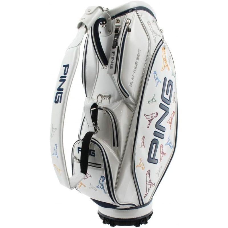 【新品未開封】 ピン(PING) ゴルフ キャディバッグ CB-C221 Mr.PING 9.5型 36239-01 9 ホワイト 【PET7721283163】(28135円)