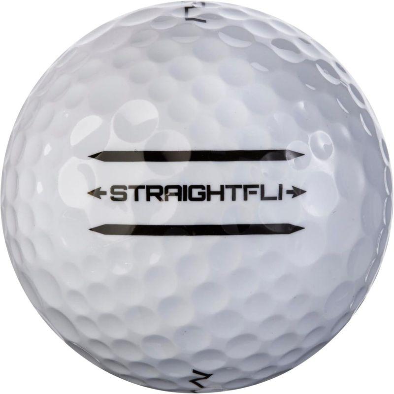 Maxfli (マックスフライ) ゴルフボール Straightfli ストレートフライ Gloss White Golf Balls 20 マックスフライ ゴルフボール Straightfli ストレートフライ Gloss White Golf Balls