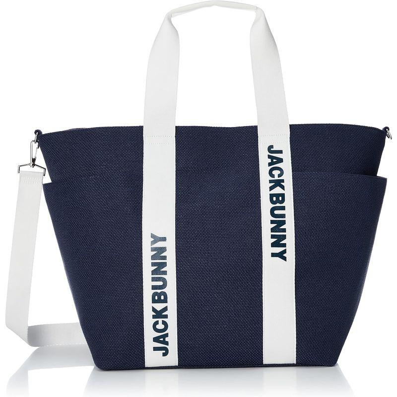 ジャックバニー トートバッグ (リネンファブリック) / ゴルフ 大容量 / 262-3181430 120_ネイビー トートバッグ リネンファブリック ゴルフ 大容量 120_ネイビー