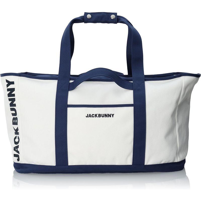 ジャックバニー トートバッグ (ワイド箱型) / ゴルフ 大容量 / 262-3181626 030_ホワイト トートバッグ ワイド箱型 ゴルフ 大容量 030_ホワイト