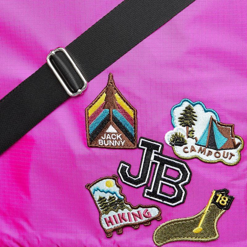 ジャックバニー トートバッグ ワッペンシリーズ / ゴルフ 大容量 / 262-2281834 090_ピンク トートバッグ ワッペンシリーズ ゴルフ 大容量 090_ピンク