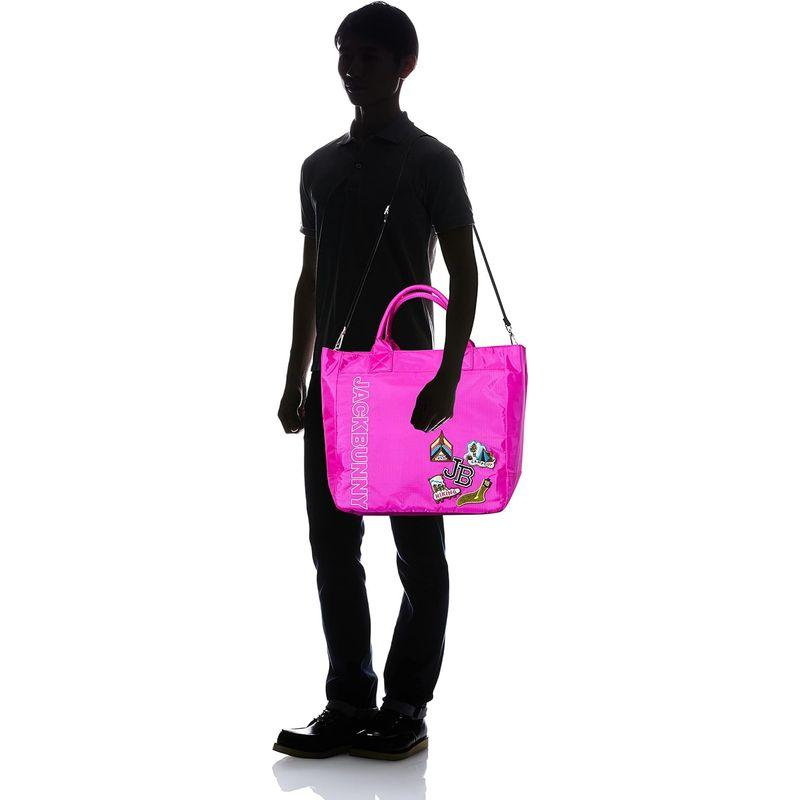 ジャックバニー トートバッグ ワッペンシリーズ / ゴルフ 大容量 / 262-2281834 090_ピンク トートバッグ ワッペンシリーズ ゴルフ 大容量 090_ピンク