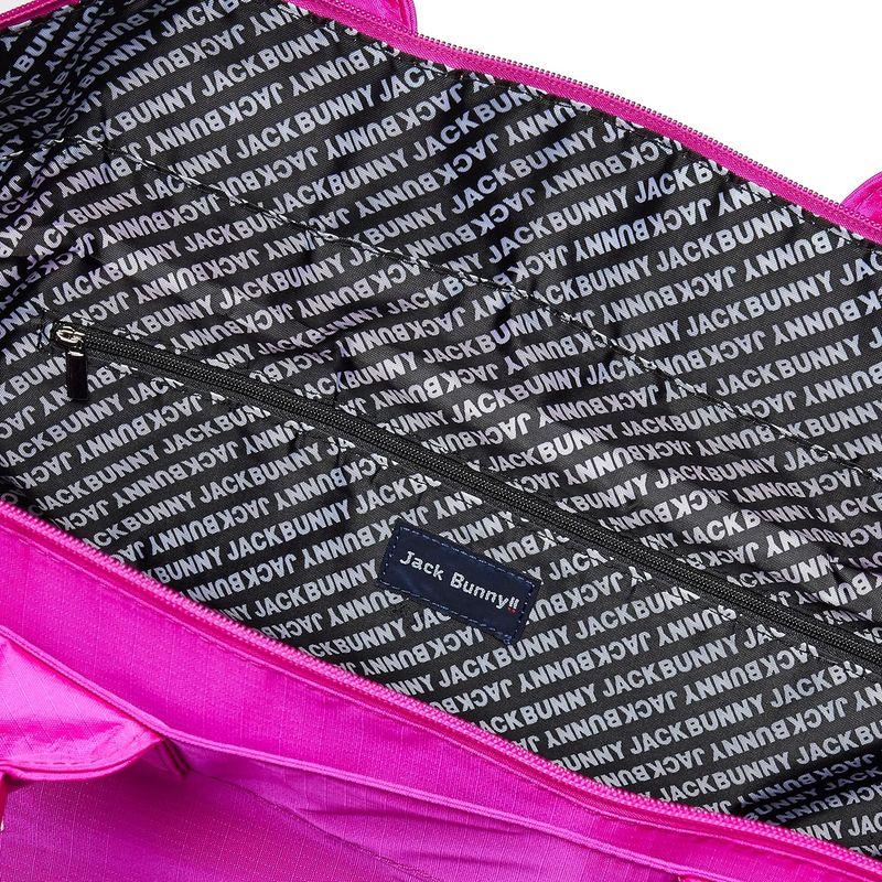 ジャックバニー トートバッグ ワッペンシリーズ / ゴルフ 大容量 / 262-2281834 090_ピンク トートバッグ ワッペンシリーズ ゴルフ 大容量 090_ピンク