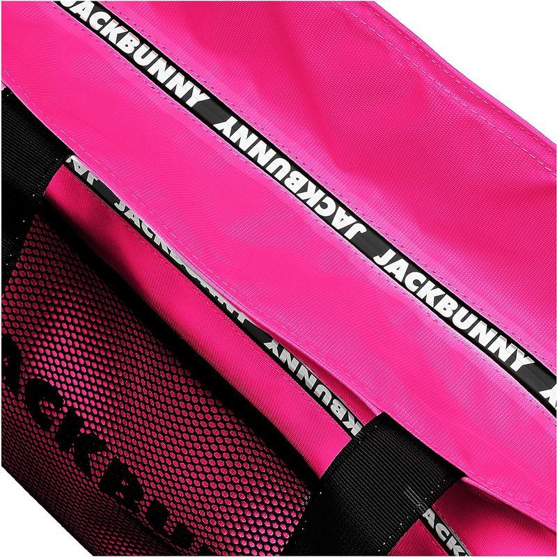 ジャックバニー トートバッグ (ロゴ入りファスナー) / ゴルフ 大容量 / 262-2181314 090_ピンク トートバッグ ロゴ入りファスナー ゴルフ 大容量 090_ピンク