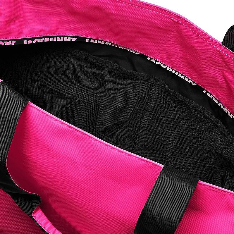 ジャックバニー トートバッグ (ロゴ入りファスナー) / ゴルフ 大容量 / 262-2181314 090_ピンク トートバッグ ロゴ入りファスナー ゴルフ 大容量 090_ピンク