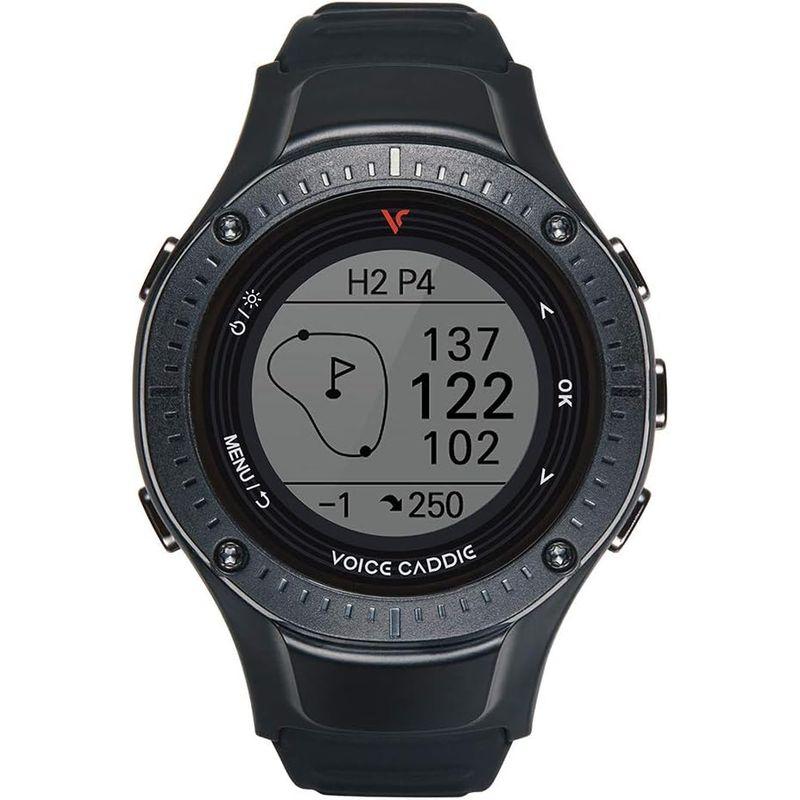 voice caddie(ボイスキャディ) ゴルフナビ ゴルフGPS 腕時計タイプ G3 距離測定器 ブラック caddie ボイスキャディ ゴルフナビ ゴルフGPS 腕時計タイプ G3 距離測定器 ブラック 本体