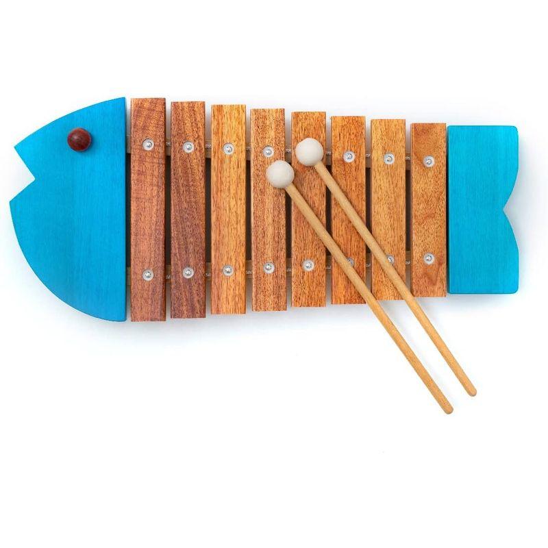 ボーネルンドオリジナル (BorneLund Original) おさかなシロフォン 青 1歳半頃 BZ8000B BorneLund Original おさかなシロフォン 青 1歳半頃 BZ8000B