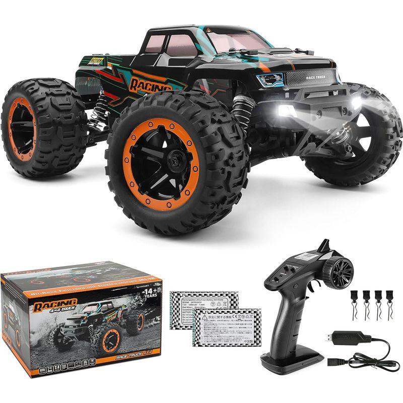ラジコンカー HBXラジコンカー オフロード 4WD 1/16 RTR 電動RCカー 2.4Ghz無線操作 リモコンカー 40 km/h 高 HBXラジコンカー オフロード 4WD 1/16 RTR 電動RCカー 4Ghz無線操作 リモコンカー km/h 高