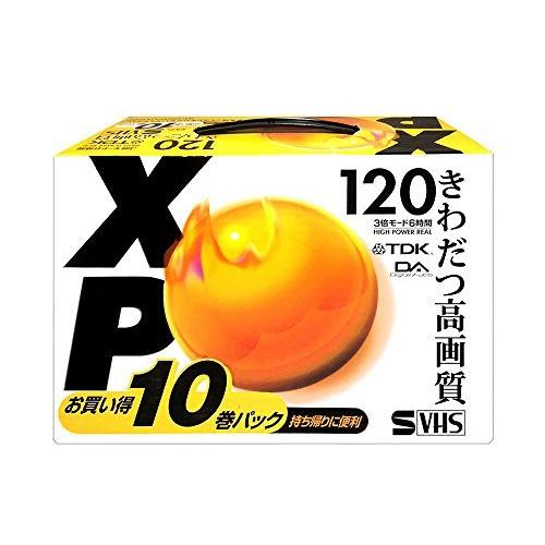 【​限​定​販​売​】TDK 録画用 S-VHS ビデオカセットテープ XP 120分 10巻パック ST-120XPUX10BP