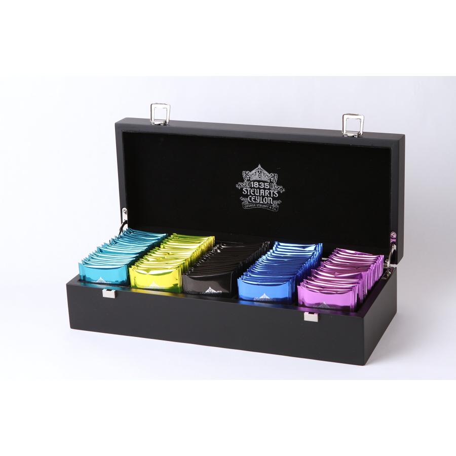 早い者勝ち訳あり！ ジョージスチュアート 木箱入ギフト TB5種類×20袋入 【B1484982787】(9502円)