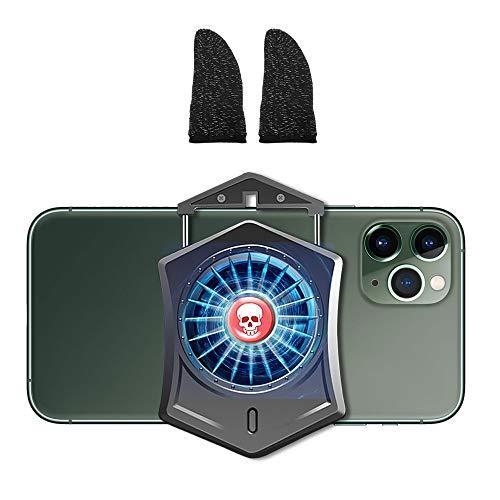 スマホ用 冷却ファン Aksblay スマホ散熱器 冷却クーラー 散熱効果抜群 3時間の