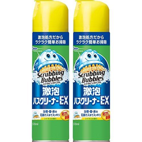 大勧めスクラビ ングバブル 激泡バスクリーナーEX 570ml ×2個セット