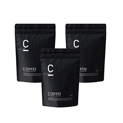 【格安saleスタート】 チャコール 【 (100g×3袋) 3袋セット CCOFFEE シーコーヒー COFFEE C チャコールコーヒー mctオイル サプリ 炭 パウダー シャンプー
