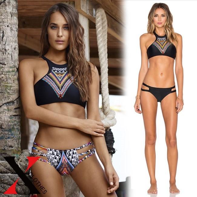 水着 レディース ビキニ トライアングルビキニ セパレート水着 レディース ビキニ トライアングルビキニ セパレート ハイネック Hane8765 X Clothesファッション通販 通販 Yahoo ショッピング