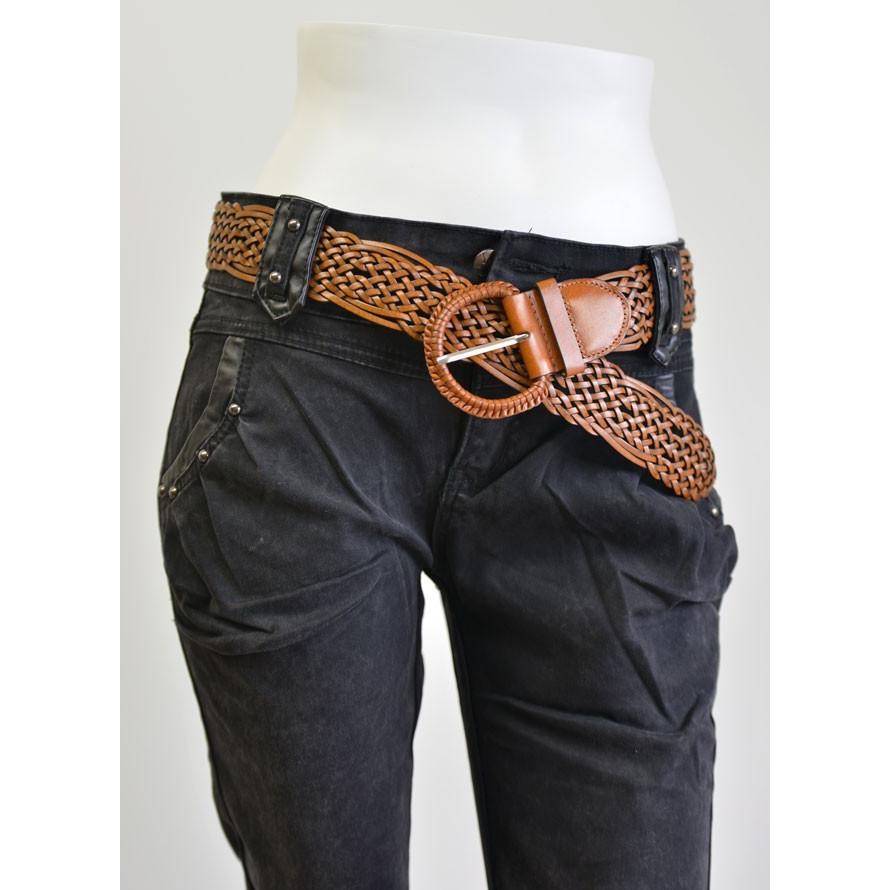 メッシュベルト レディース ベルト 太い おしゃれ 太め カジュアル 編み 太ベルト Pg Be0072 X Clothesファッション通販 通販 Yahoo ショッピング