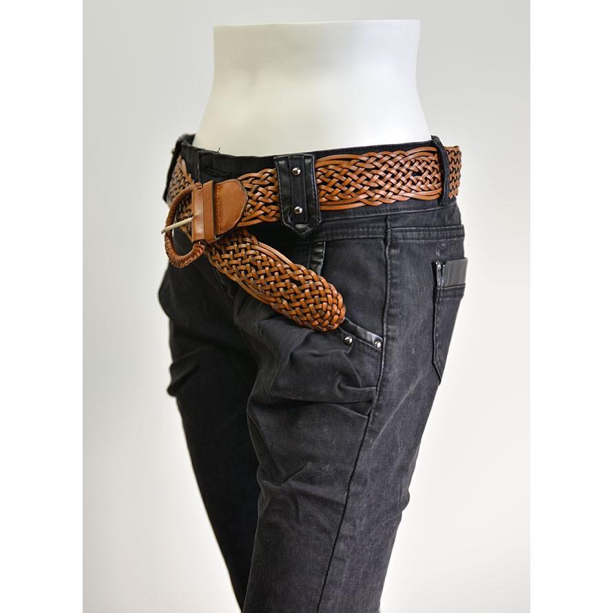 メッシュベルト レディース ベルト 太い おしゃれ 太め カジュアル 編み 太ベルト Pg Be0072 X Clothesファッション通販 通販 Yahoo ショッピング