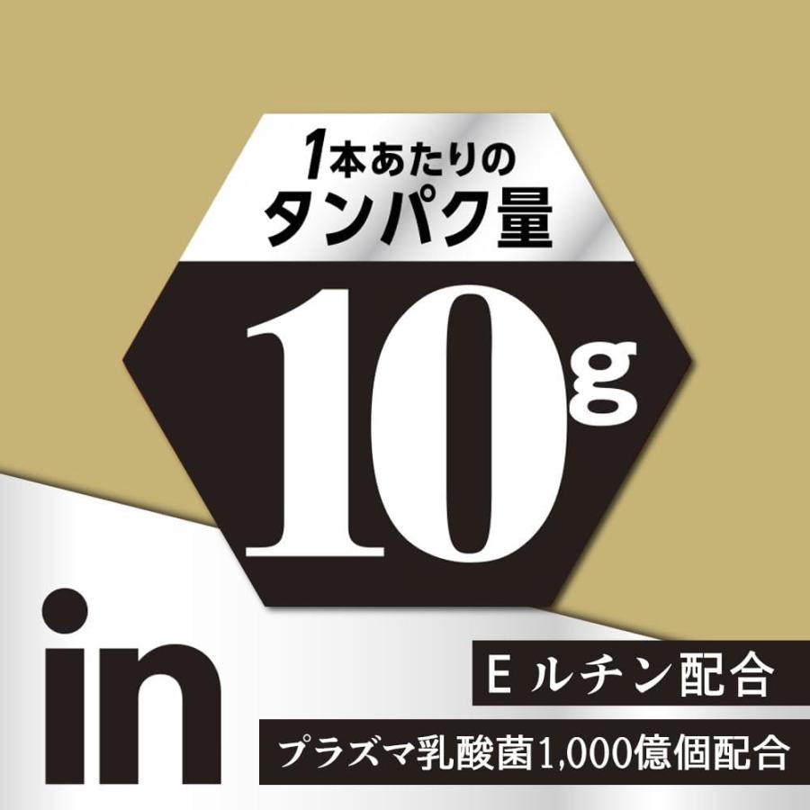 inバー プロテイン ブラウニー (15本入×1箱) プロテインバー 【機能性表示食品】 プラズマ乳酸菌1000億個配合高タンパク10g Eルチン配合｜y-foods｜05